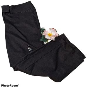 Torrid Charcoal Grey Textured Relaxed Trousers, 26